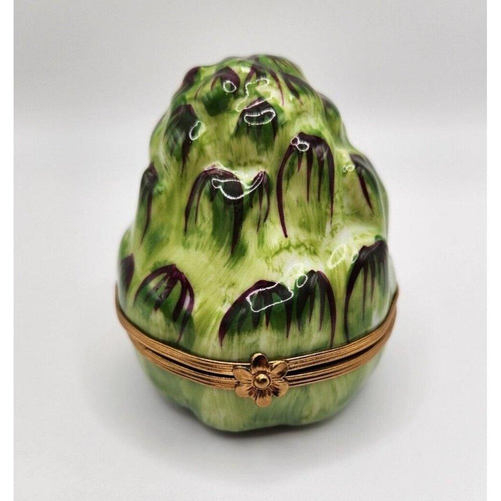 Tiffany & Co Limoges France Artichoke Peint  Main